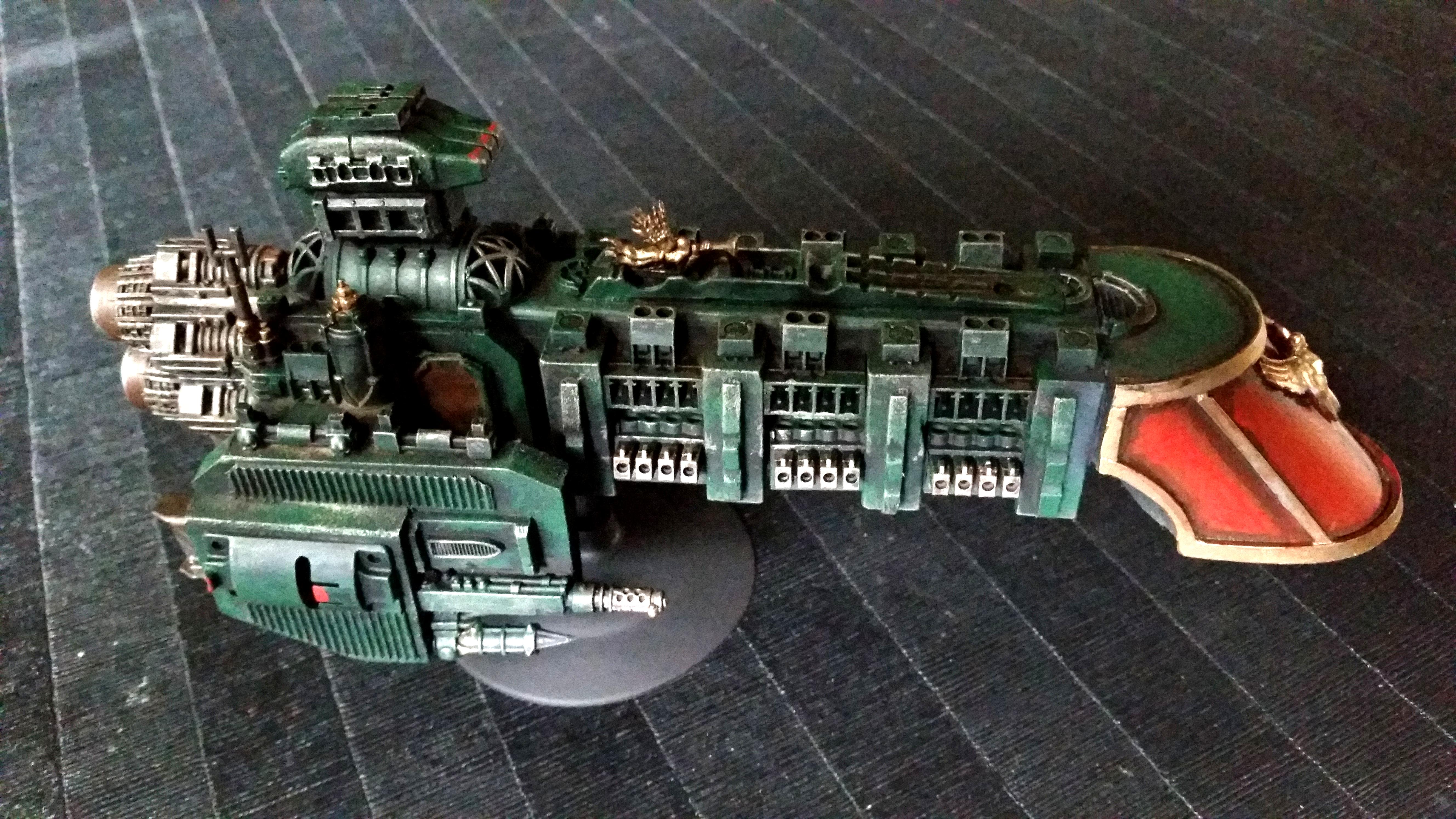 Battlefleet Gothic Rogue Trader Scratch Build Frigate Ship